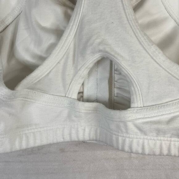 Fruit of the Loom White Unlined Front Close Racerback Bra Size 34" - Picture 4 of 5